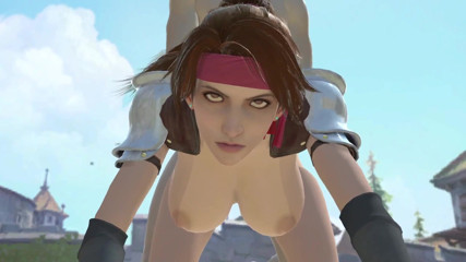 Wraith ward: Jessie Rasberry takes it up the ass: Final fantasy 7