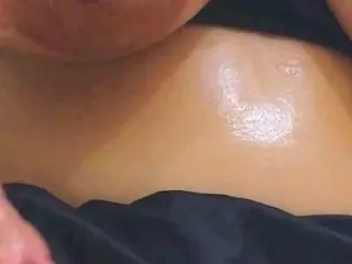 Faustina Pierre: Most Beautiful Girl With Big Natural Tits Massaging Her Huge...