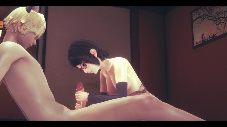 HentaiTubes: NARUTO - NARUTO - Sarada Handoc &amp; Blowjob - マンガ、アニメ、日本、アジア、ゲーム、ポルノ