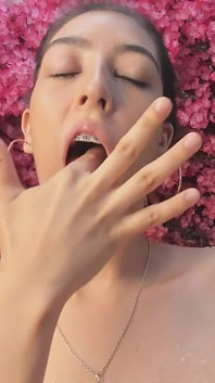 Öl-sex, Nackte Muschi, Harte Show, Latina
