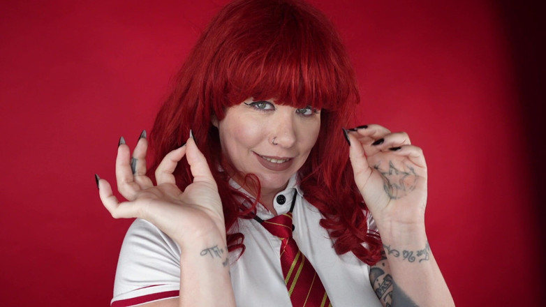 Deanna deadly: 第一人称视角 被赫敏挠痒痒直到高潮