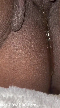 Rubbing Fingering My Wet Fat Big Labia Pussy