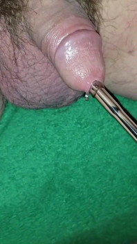 사정으로 7-8mm 요도 소리