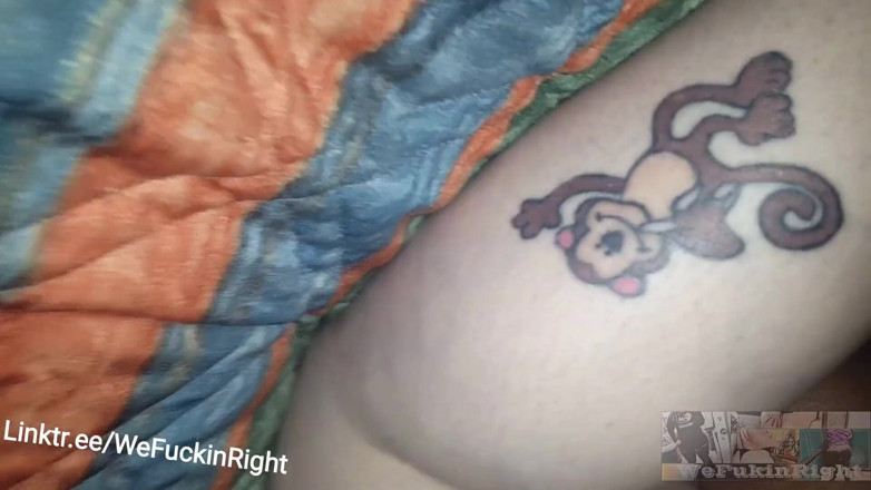 WeFuckinRight: Sexig BBW tar denna svarta kuk doggystyle och missionär och...