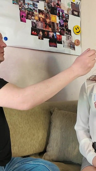 Dirty Sloppy Kissing and Neck Licking with a Lot of Sweet and Sticky Ice Cream with Office Lady