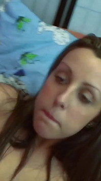 Horny slut with perfect tits and wet pussy fucks my cock hard until I cum on her face