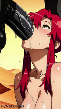 Yoko Littner Gurren Lagann в гэнгбэнге Ai