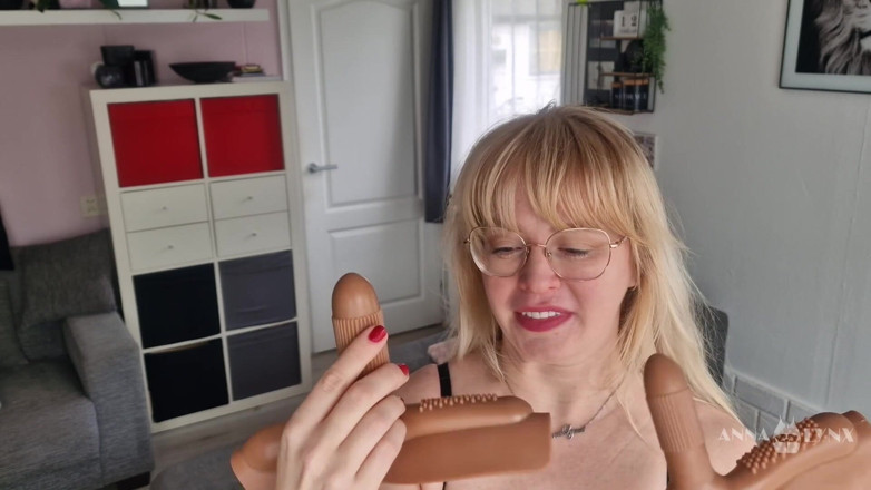 Anna Lynx: Njobain sybian untuk pertama kalinya - tantangan pelana
