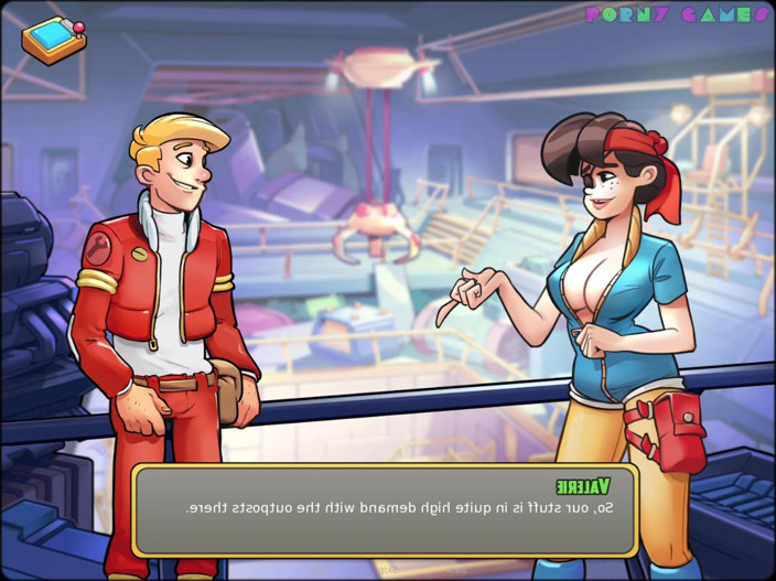 Porny Games: Space rescue: Code pink v7.0 - Sex on junkyard sofa (2)