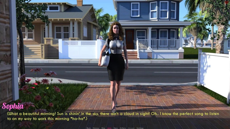 Visual Novels: Une femme et sa belle-mère, partie 56 - le patron déshabille une...