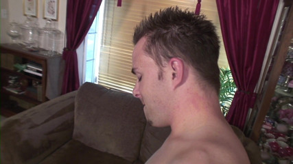 Male Dream: Tattooed stud slams his friend's butt hole
