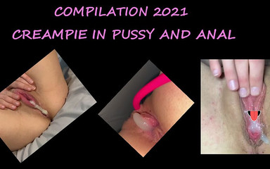 Angel Sky69: Kompilace vaginálních a análních creampie 2021