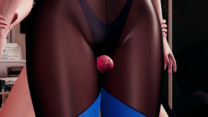 Sexy Miranda in 3D Animation - Thighjob Fetish Featuring Pantyhose and Bikini, Reverse Lifting Hard Fuck Accompanied by Moans (Joas22222)