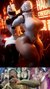 Big Breast Haydee Gets Deeply Anal Fucked by a Futa