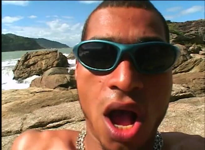 Bad Boyz: So amazing warm anal bang on the beach