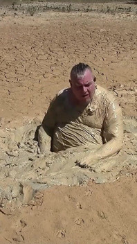 Mudbath in Creamy, Light Mud - Like Vanilla Pudding