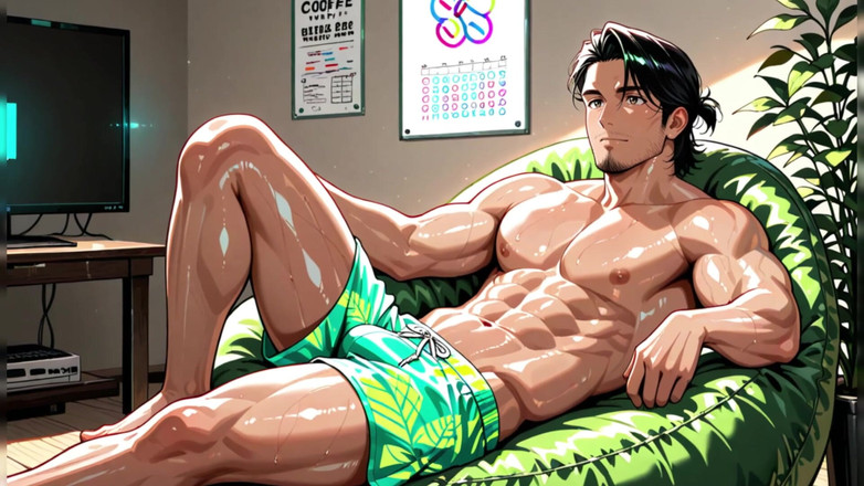 Erotic Man: Ai Hunks med stora