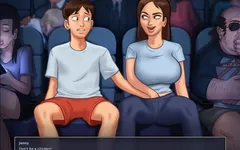 Summertimesaga Midnight Ride with Babe- (jenny's Route)part 93