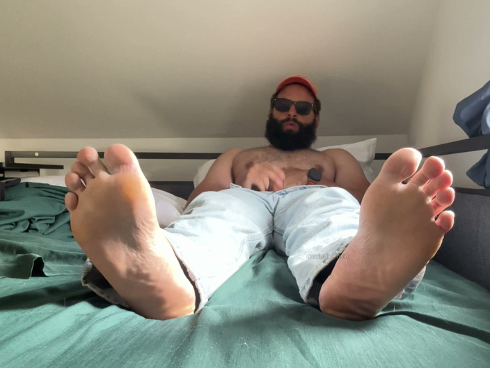 mascbeef95: Musky Working Man Foot Soles