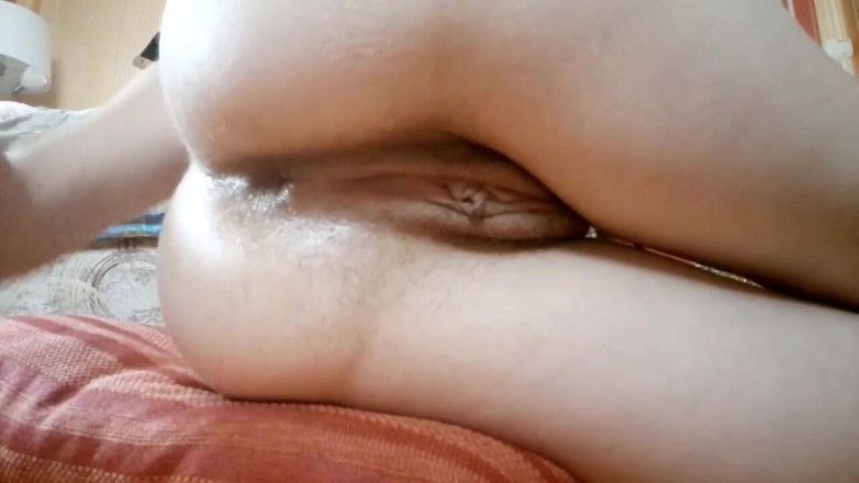 Dannnaa: Anal Fuck with a Big Cock Toy