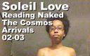 Cosmos naked readers: Soleil Обожает читать обнаженной The Cosmos Arrivals PXPC1023-001