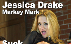 Edge Interactive Publishing: Jessica Drake & Markey Mark: hisap, kongkek, pancutan mani