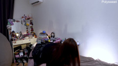 Polly Sweet: Perempuan simpanan MILF bebas pantang larang merangsang lubang pantatnya