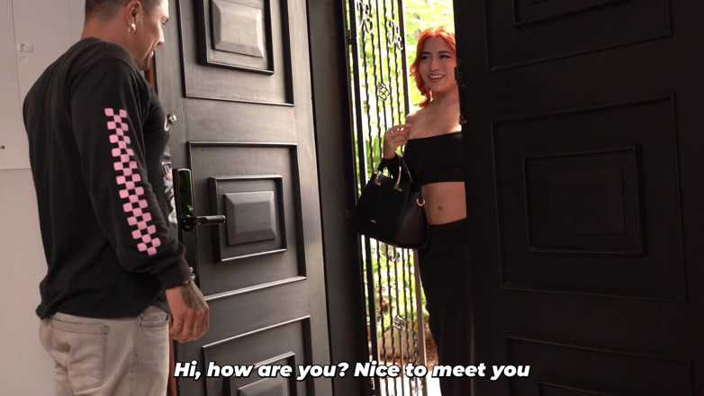 Tibasinsx: Muscular Hires Busty Redhead Prostitute to Fuck Hard and Forget...