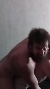 Young Lustful Slut Gets a Load of Cum Inside From an Angry Russian Bear