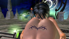 TransLure: Dessin animé porno 3D - une belle fille et une trans à gros...