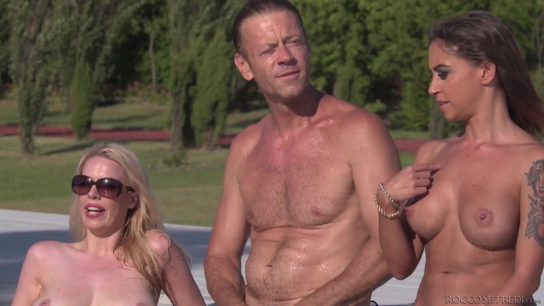 Rocco Siffredi: Rocco Siffredi - antrenament cu sex anal în grup la academia porno!