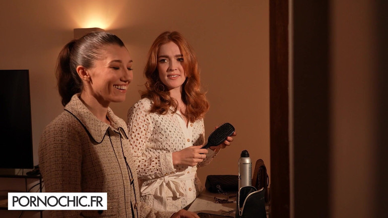 Pornochic: Jia Lissa and Maya Woulfe Receive 2 Men at Home