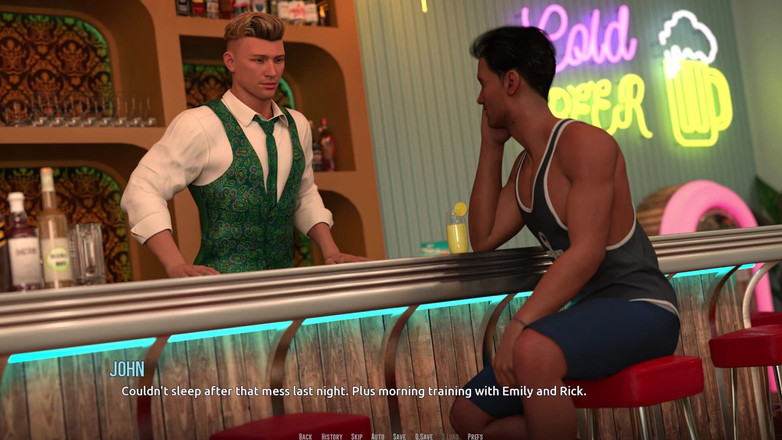 3D Cartoon Porn: Dominos Beach 9: MenyelamatKan Raja-raja Berani John