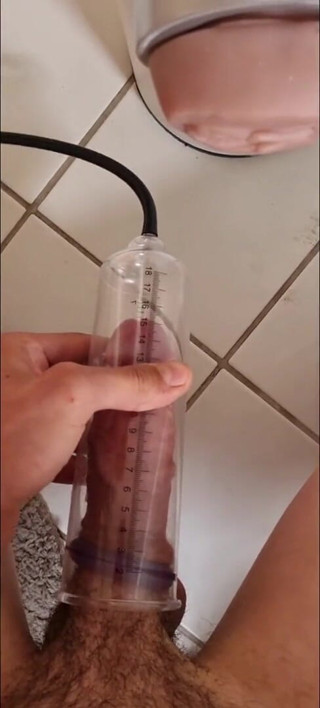 Skinny male German: Creampie at sextoy