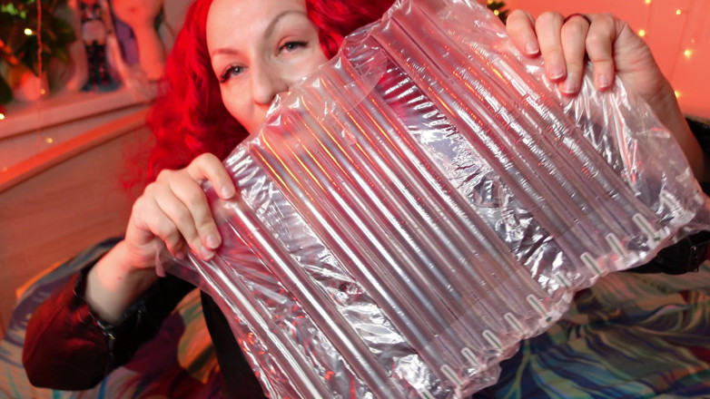 Arya Grander: Asmr plástico, vídeo quente