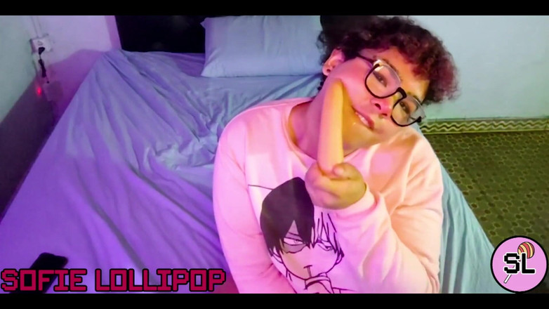 Sofie lollipop: Trans Pulchne BBW Solo w domu
