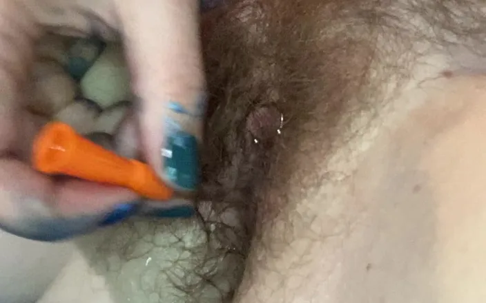 MistressWriggler: A mega long wank including some urethral sounding with a...