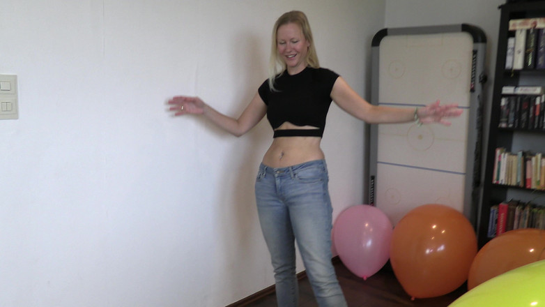 Blondehexe: Si le gustan las cosas grandes ...