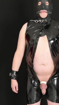 Mistress Claudiacuir Cock Bondage and Flogging