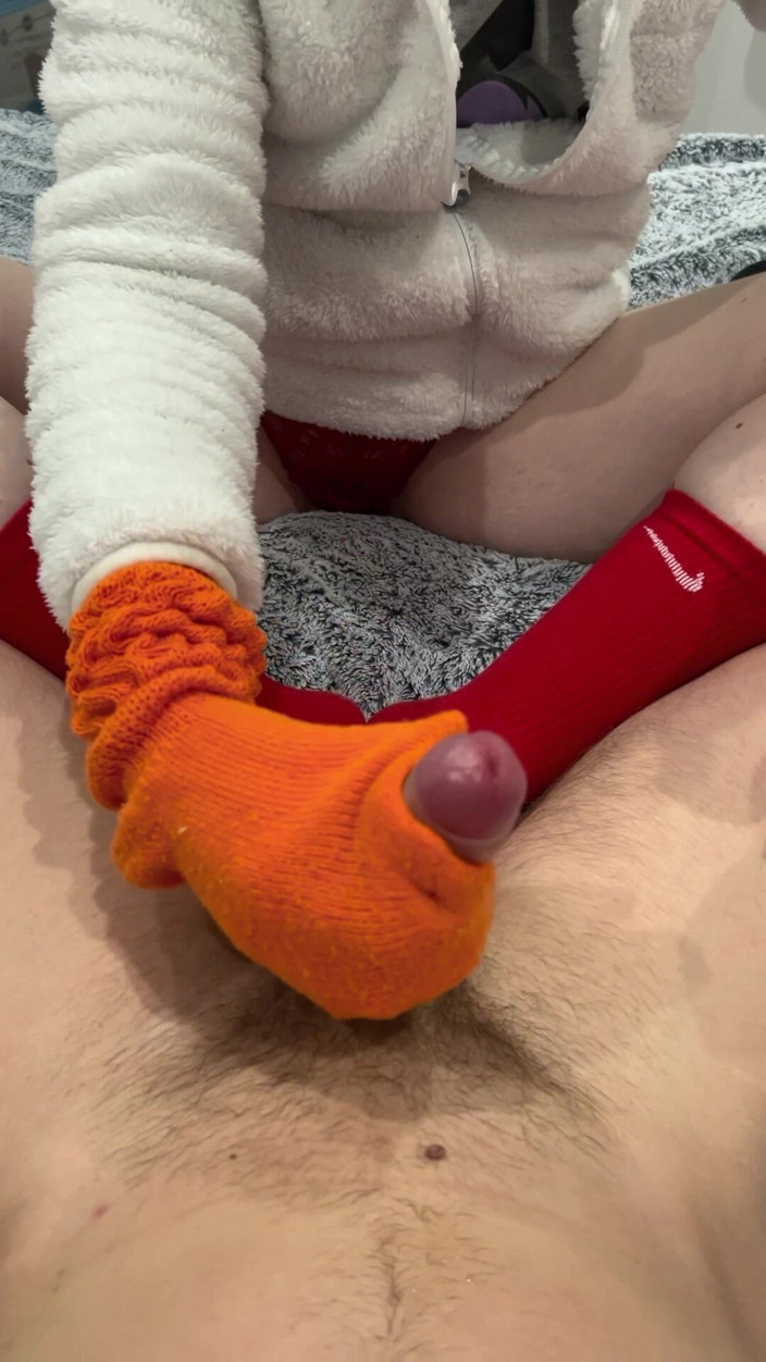 Frenchsockjob: Handlouchjob