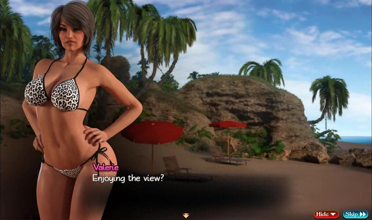 Dirty GamesXxX: kho báu của nadia: làm tình mạnh bạo trên bãi...