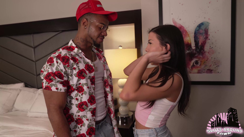 Sluts Around Town: Groupie schlampe gibt muschi an ihren lieblings-rapper auf