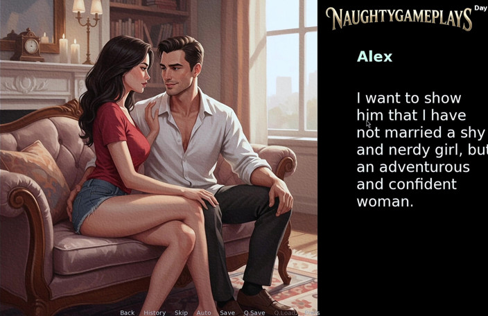 Naughty gameplays: Wife's Dare (bahagian 03) oleh Hot_scorpion - suami berkongsi isterinya - permainan 3d