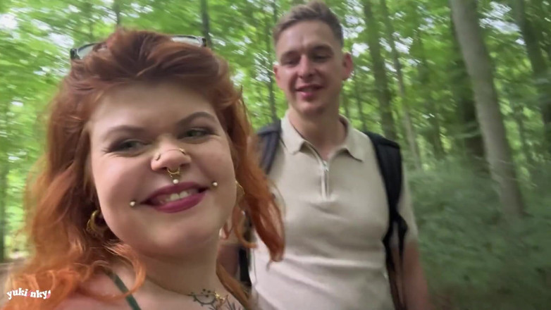yukinky: Mein fan hat einen riesigen schwanz - französische amateurin wandern, öffentlicher sex,...