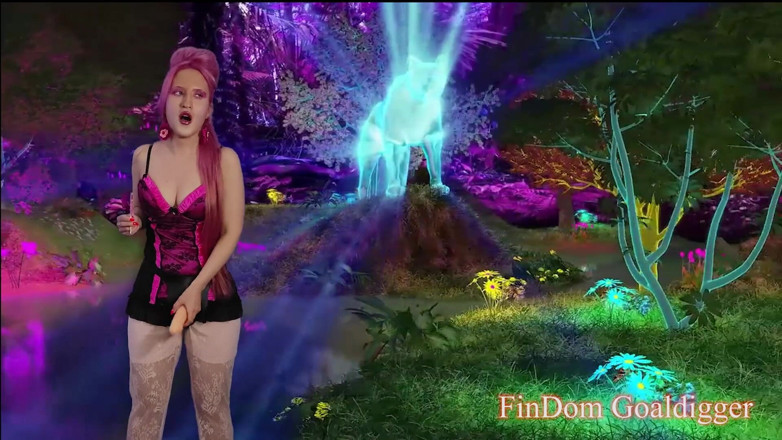 FinDom Goaldigger: JOY наслаждается поеданием спермы