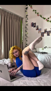 Just Me Trying to Find a Comfortable Pose When I Scroll on My Laptop in Bed Relatable?