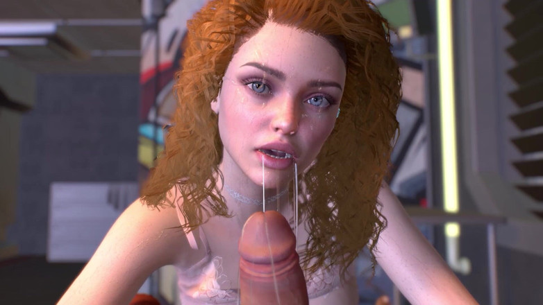 The Scenes: 3D närbild avrunkning av en söt tonåring från: Thescenes