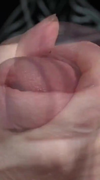 Detailní záběry Stroking, Cumming a Pot