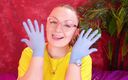 Arya Grander: Asmr Video with Medical Nitrile Gloves (arya Grander)