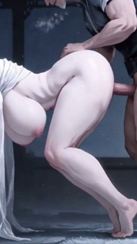Nymfa Prince Přistižena Sama V Noci (3d-cgi Stylizovaná)